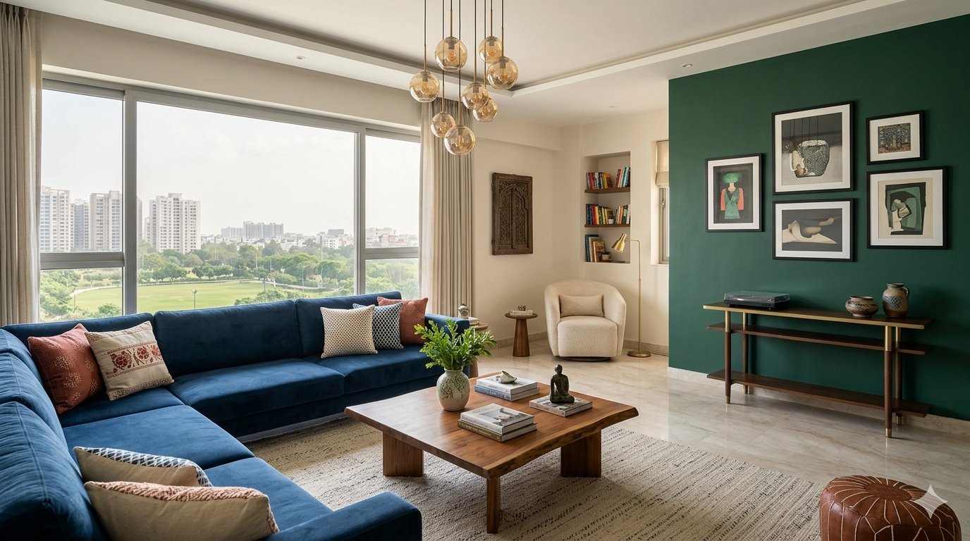 INTERIOR LIVING ROOM DESIGN
